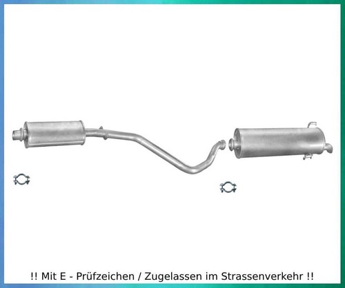 Auspuffanlage für peugeot 306 - für,