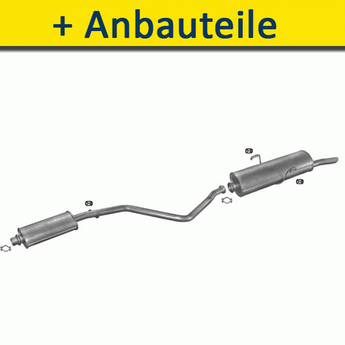 Schalldämpferanlage für