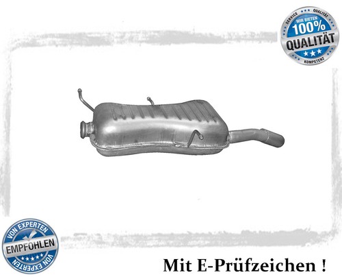 Endschalldämpfer für peugeot - endschalldämpfer,