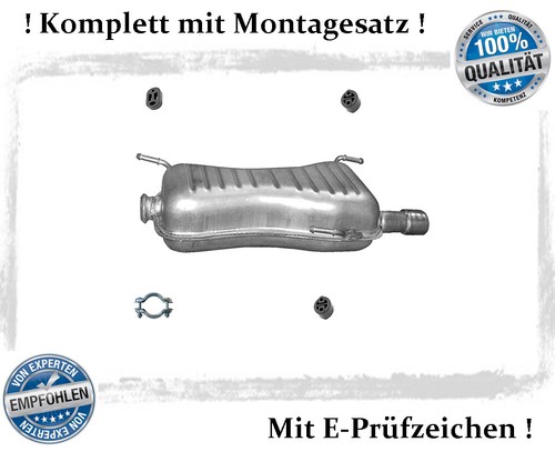 Endschalldämpfer peugeot 306 - peugeot,