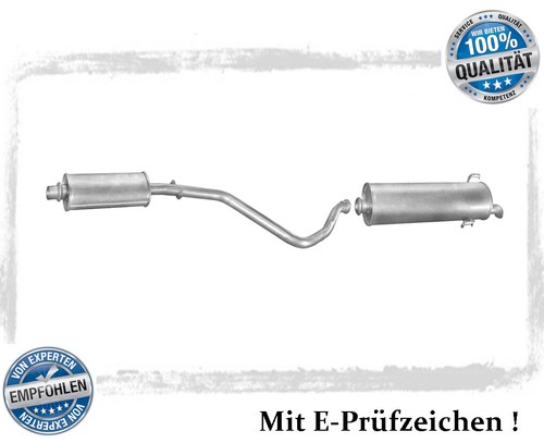 Auspuffanlage für peugeot 306 - für,