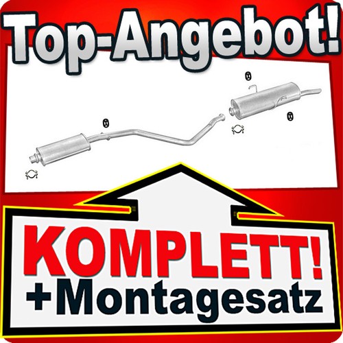 Auspuff für peugeot - auspuff,