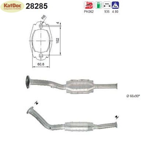 Katalysator peugeot 306 - ✅,
