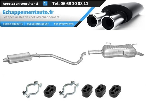 Zentraler auspuff - auspuff, +