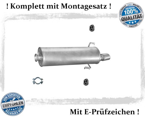 Endschalldämpfer für peugeot - endschalldämpfer,