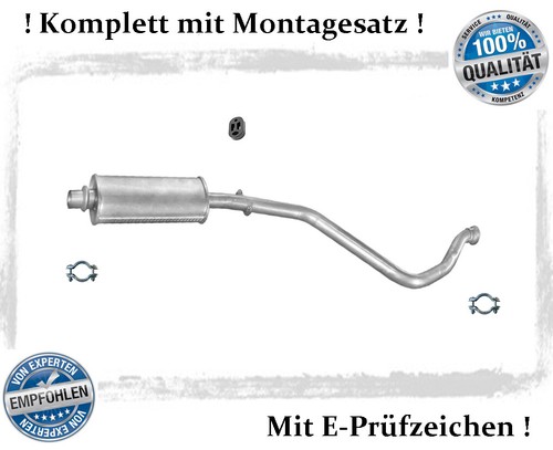 Mittelschalldämpfer peugeot - mittelschalldämpfer,