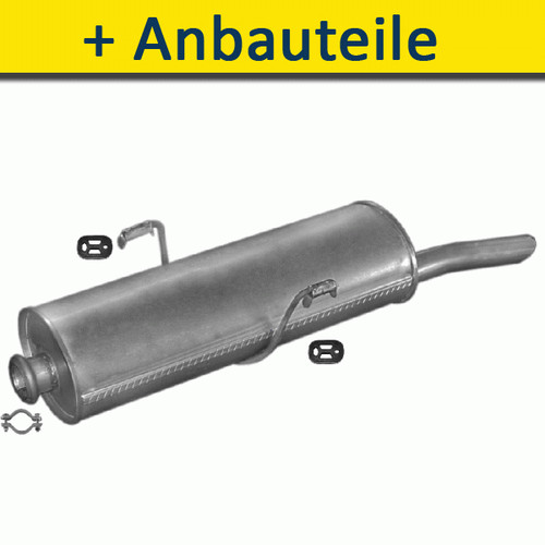 Endschalldämpfer mit