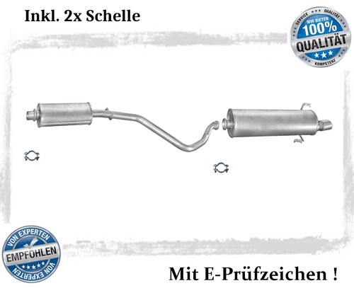 Auspuffanlage für peugeot 306 - auspuffanlage,