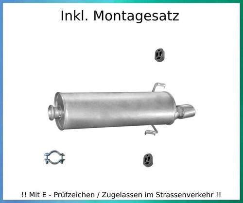 Endschalldämpfer für peugeot - endschalldämpfer,