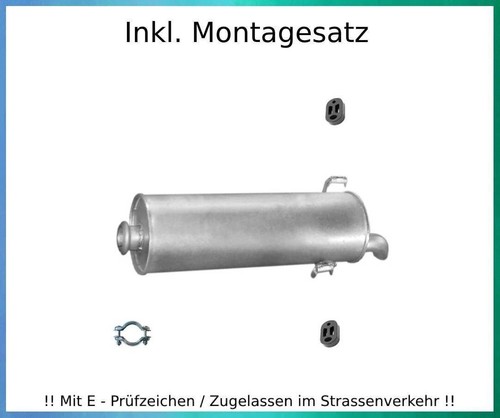 Endschalldämpfer peugeot 306 - endschalldämpfer,