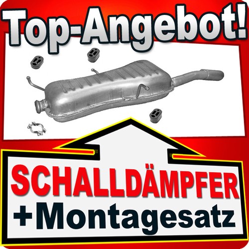 Endschalldämpfer für peugeot - für,